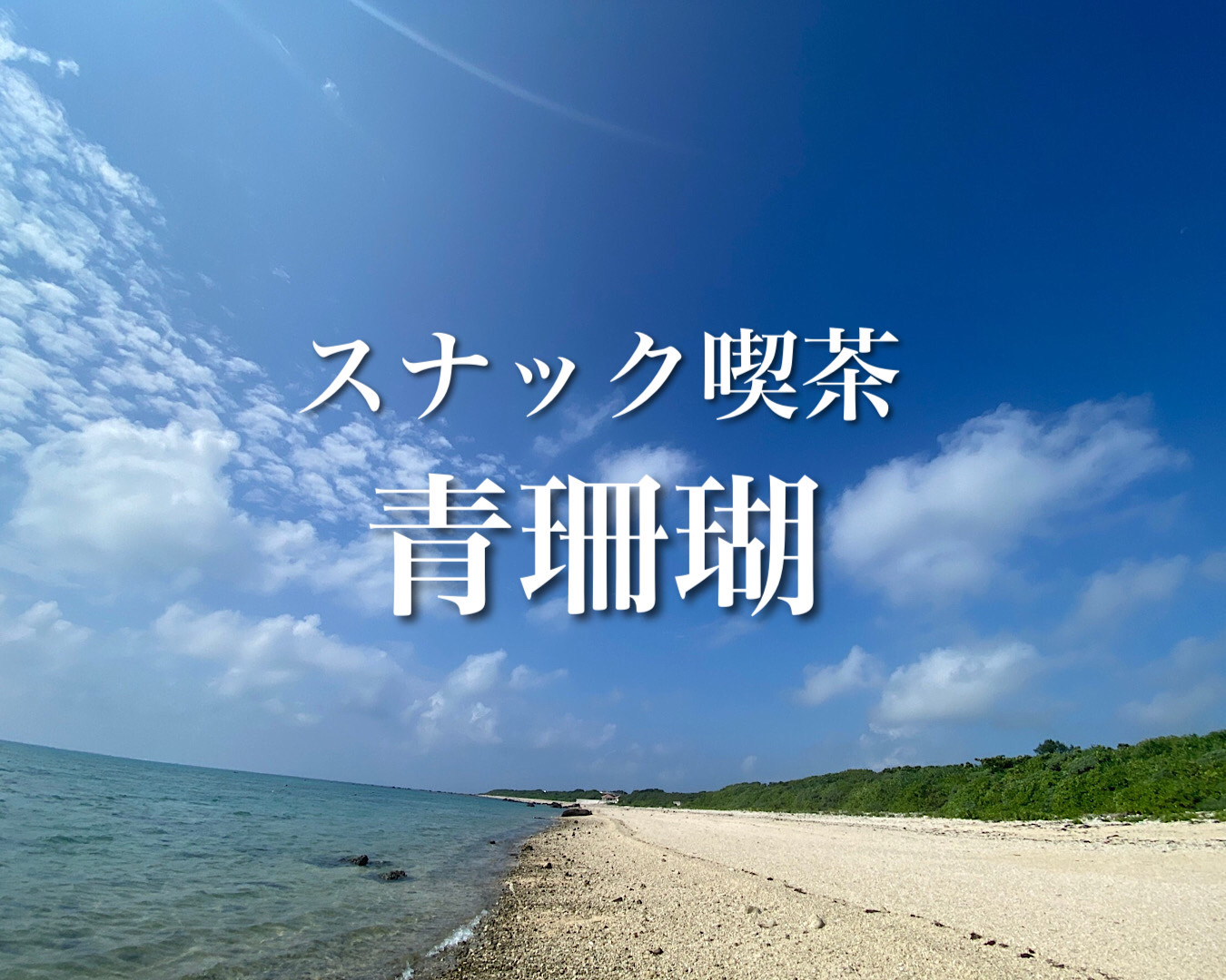 “スナック喫茶 青珊瑚” 〜夏の思い出、つくりましょい〜 の回