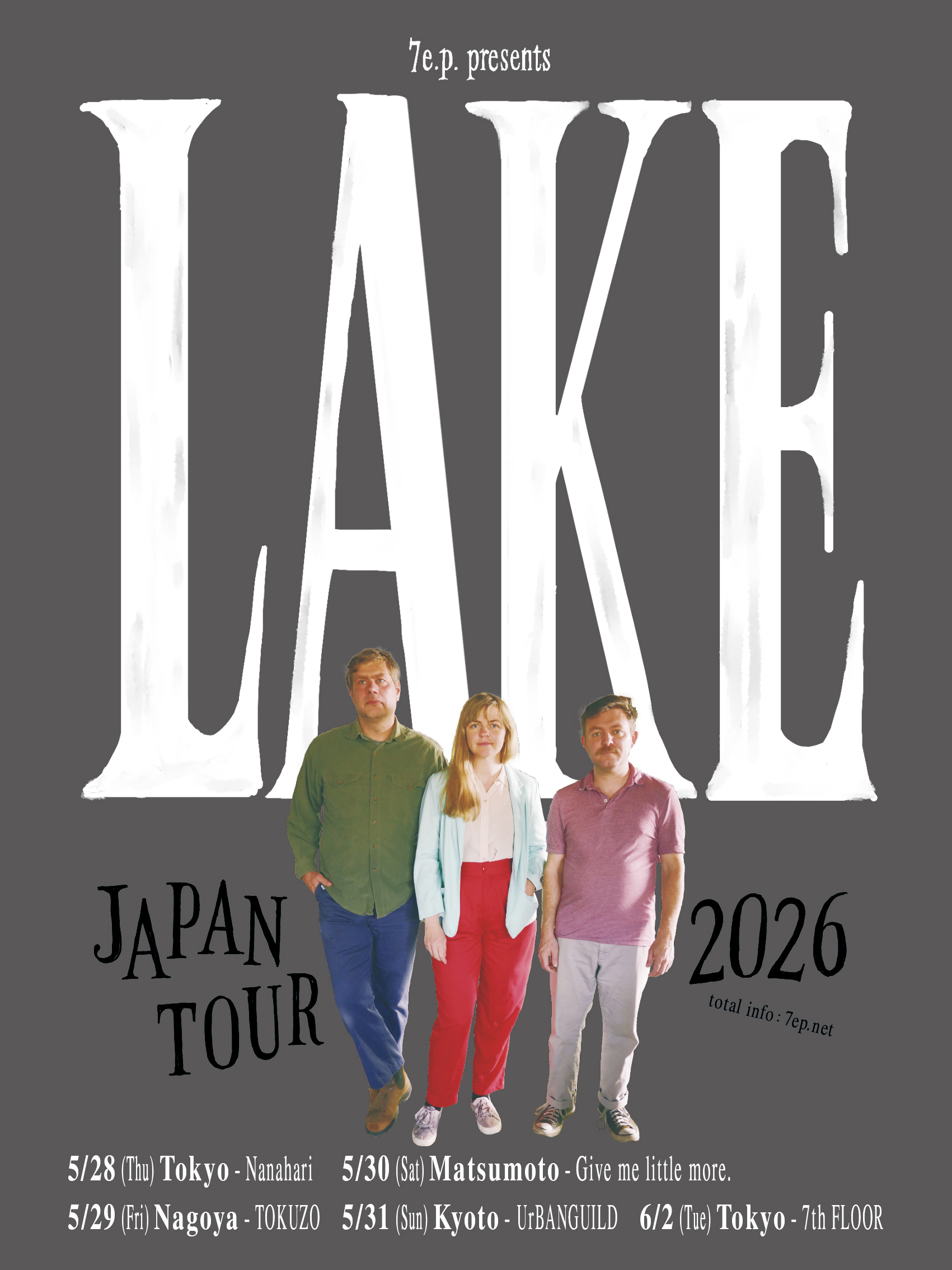 7e.p. presents  LAKE Japan Tour 2026
