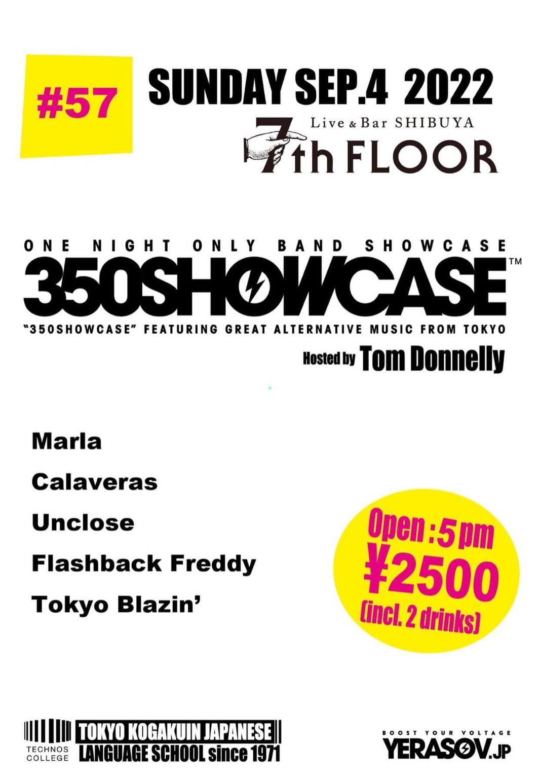 Tom Donnelly Presents – 350 Showcase