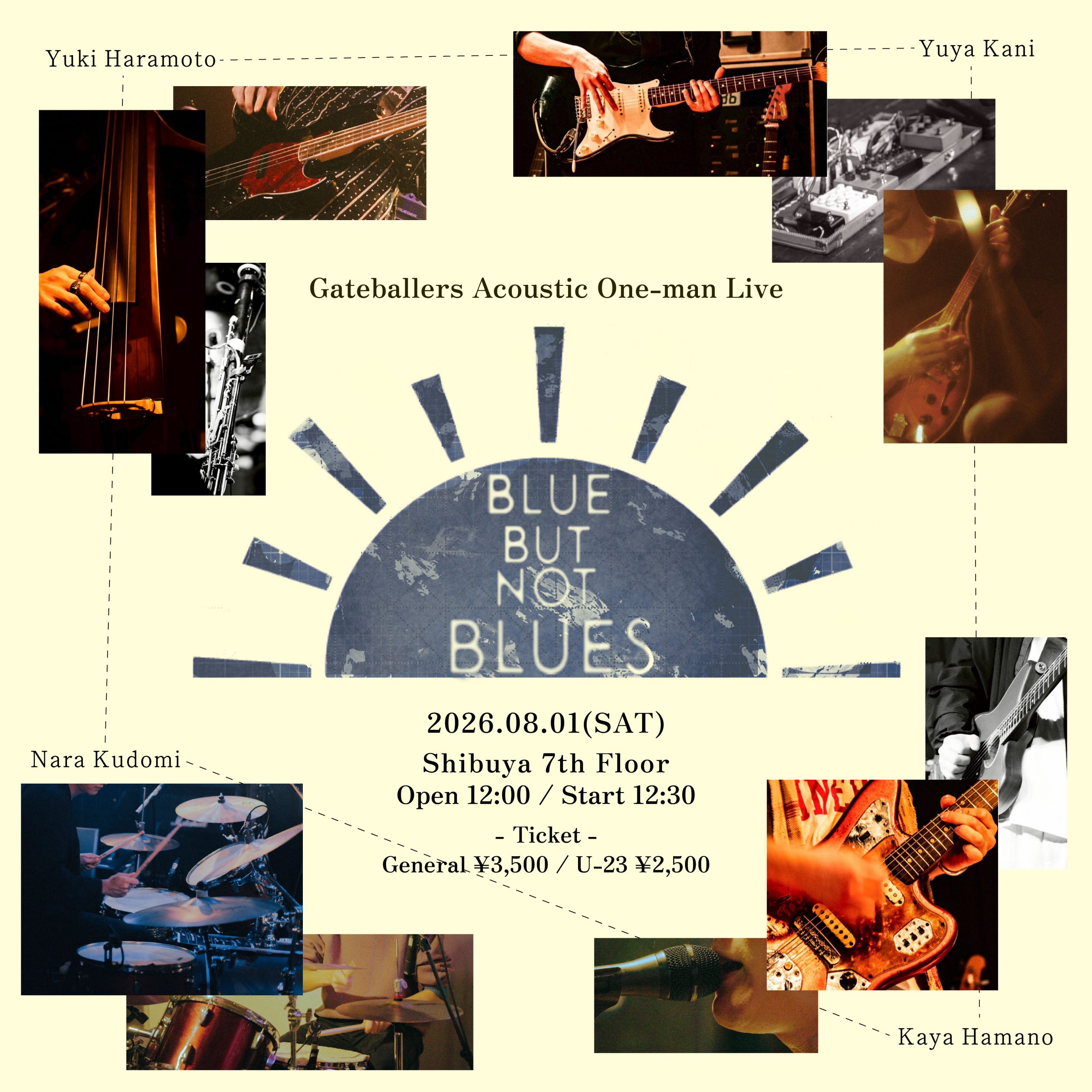 Acoustic One-man Live 　”Blue But Not Blues”
