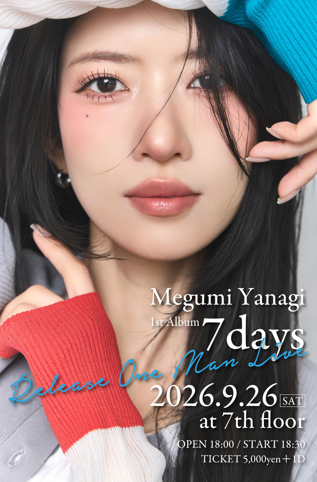 1st Album 7days Release One Man Live
