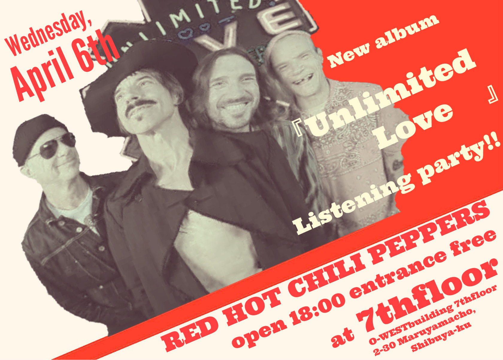 new album 『Unlimited Love』 Listening party!!